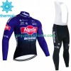 Conjunto Maillot + Culotte largo con tirantes Invierno Termico Alpecin Deceuninck 2023